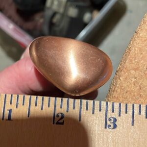 Copper knobs